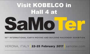 Kobelco at SaMoTer