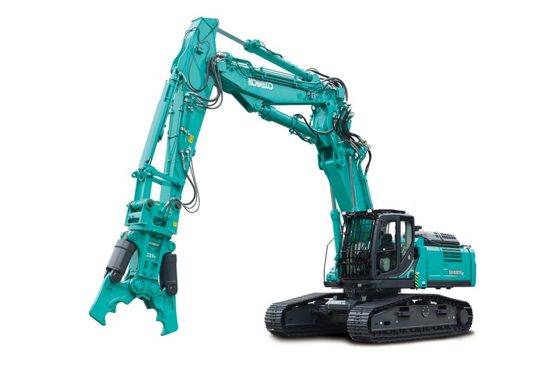 Kobelco demolition machine