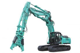SK350-10 Kobelco Demolition machine
