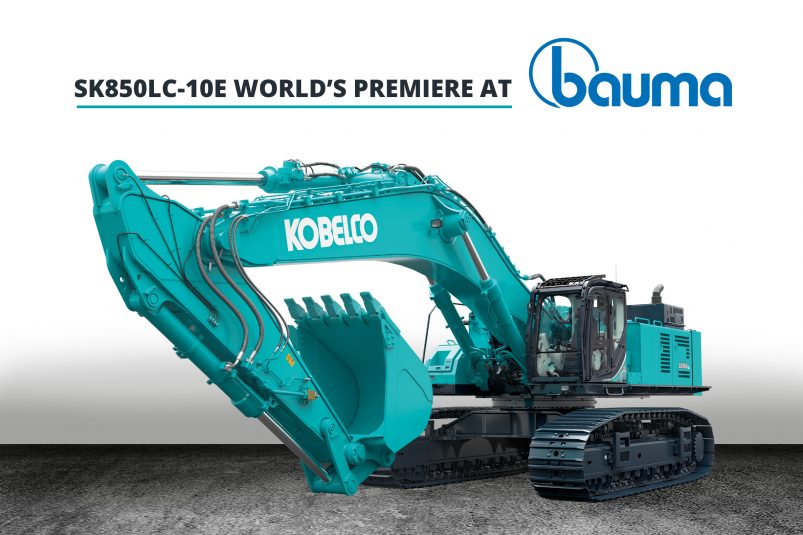 SK850LC10E Kobelco to launch its largest excavator in Europe