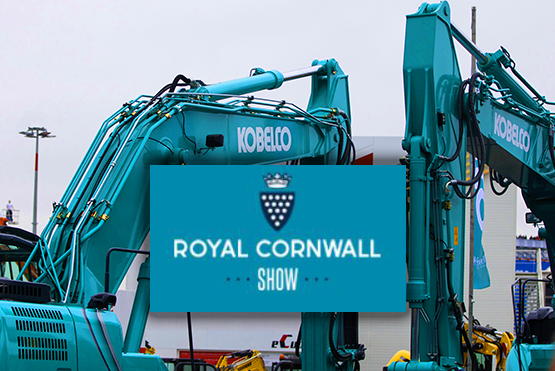 Kobelco at Royal Cornwall Show