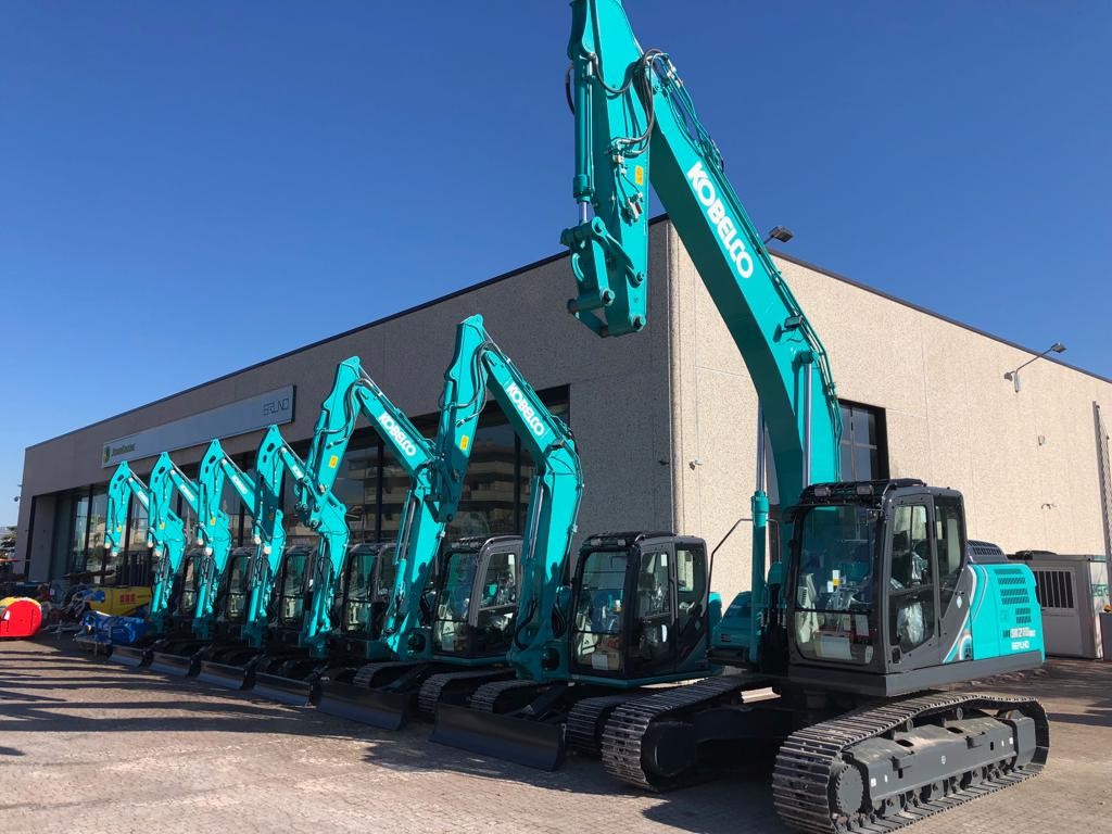 Kobelco Construction Machinery Expands Operations Across Italy